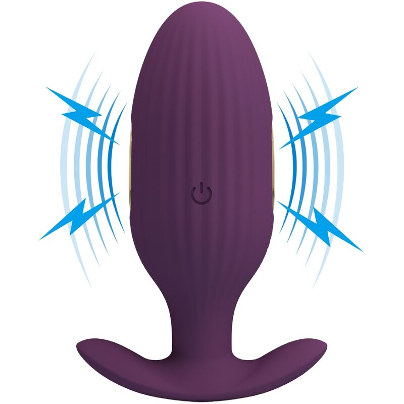 Pretty Love Jefferson App Controlled Anal Plug Purple | Niks.fi verkkokauppa