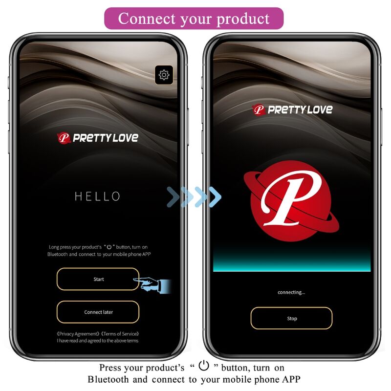 Pretty Love Jefferson App Controlled Anal Plug Purple | Niks.fi verkkokauppa
