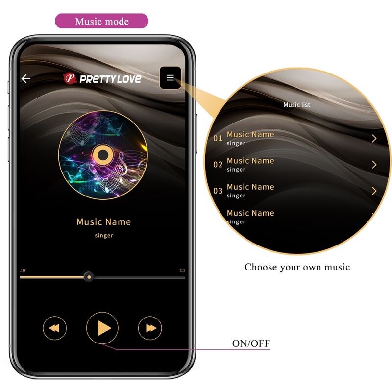 Pretty Love Jefferson App Controlled Anal Plug Purple | Niks.fi verkkokauppa