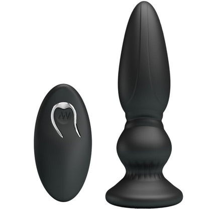Mr Play Powerful Vibrator Remote Control Anal Plug Black | Niks.fi verkkokauppa
