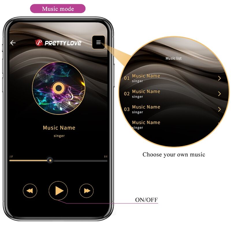 Pretty Love Elvira Kegel Balls App Remote Control Purple | Niks.fi verkkokauppa