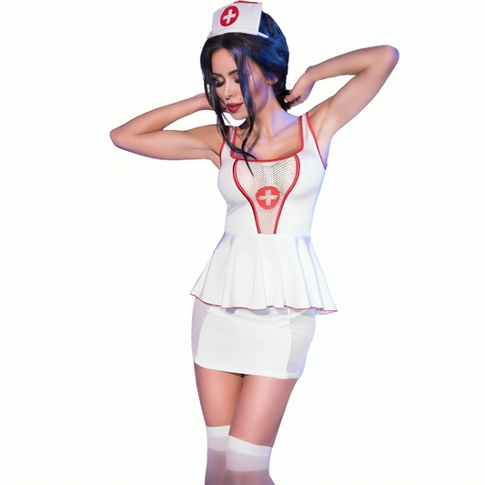 Chilirose Cr 4160 Costume Nurse Top & Skirt L/Xl | Niks.fi verkkokauppa