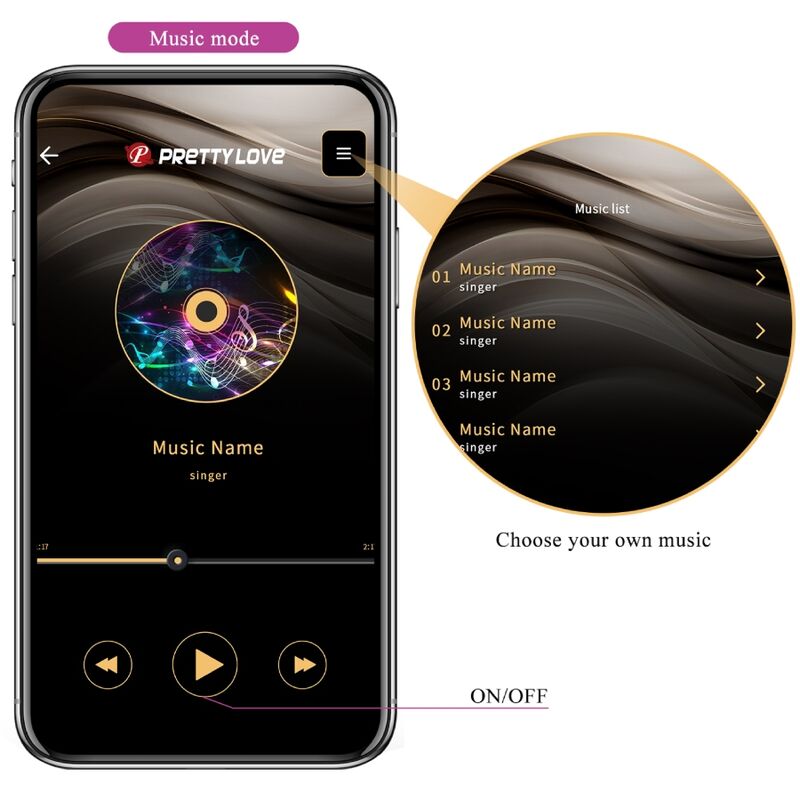 Pretty Love Billy Vibration Remote Control Purple Free App | Niks.fi verkkokauppa