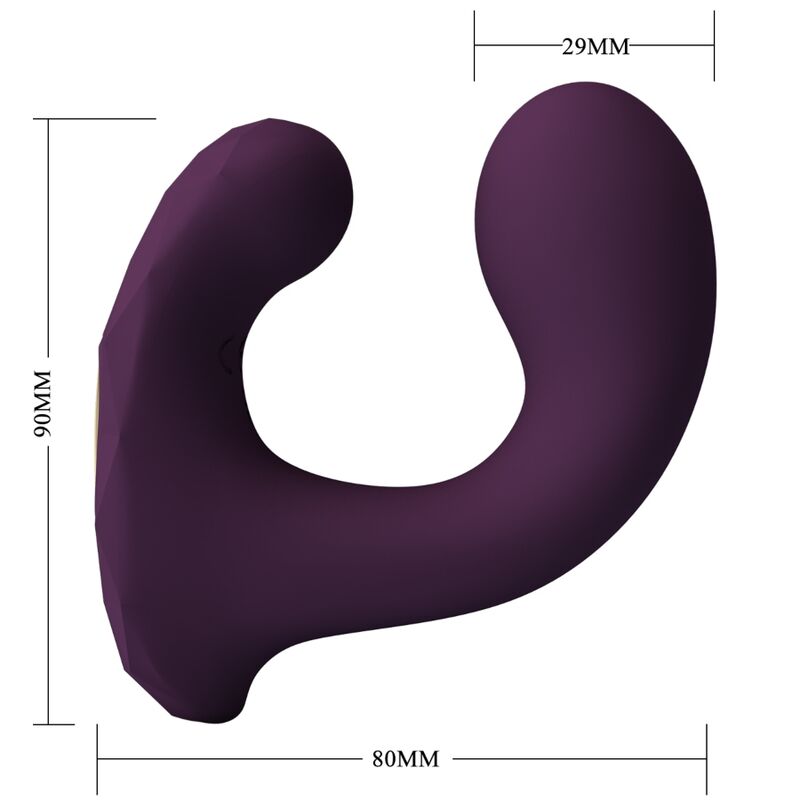 Pretty Love Billy Vibration Remote Control Purple Free App | Niks.fi verkkokauppa