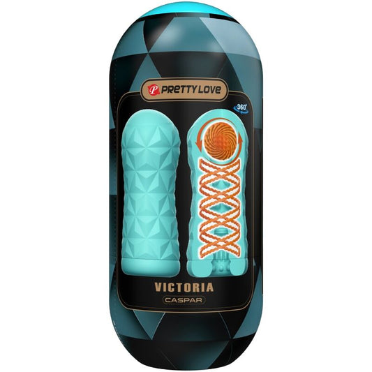 Pretty Love Victoria Caspar Masturbator Aqua Green | Niks.fi verkkokauppa