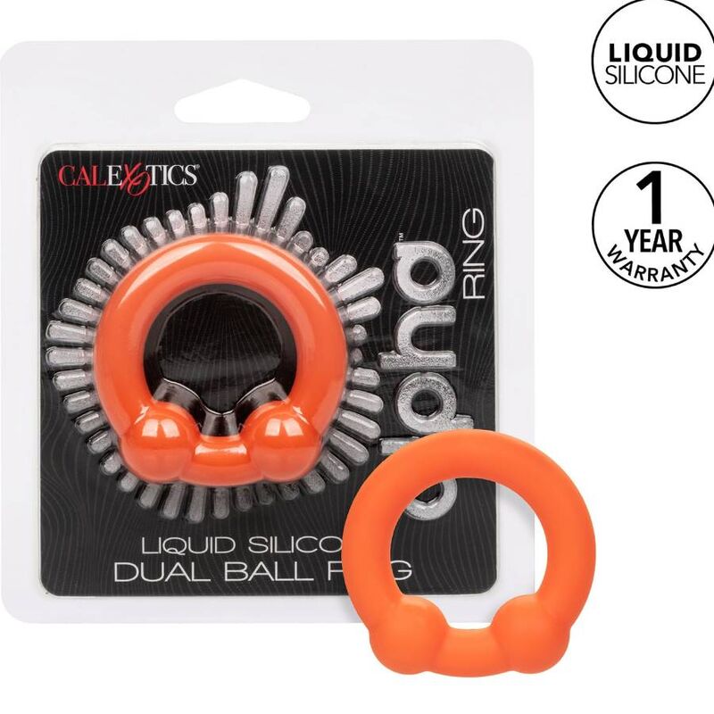 Calexotics Alpha Dual Ball Ring Orange | Niks.fi verkkokauppa