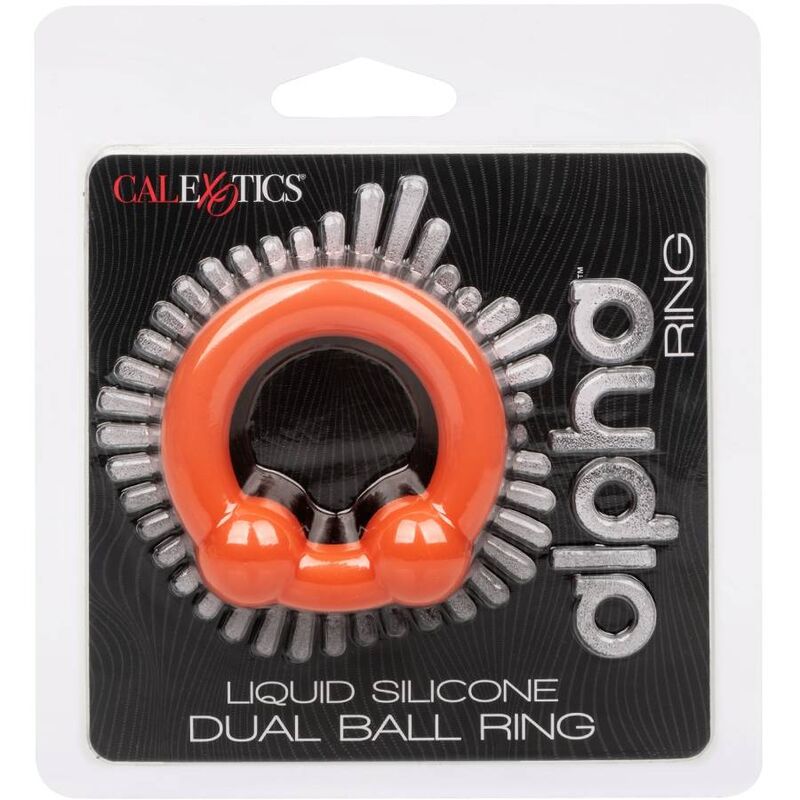 Calexotics Alpha Dual Ball Ring Orange | Niks.fi verkkokauppa