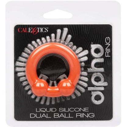 Calexotics Alpha Dual Ball Ring Orange | Niks.fi verkkokauppa
