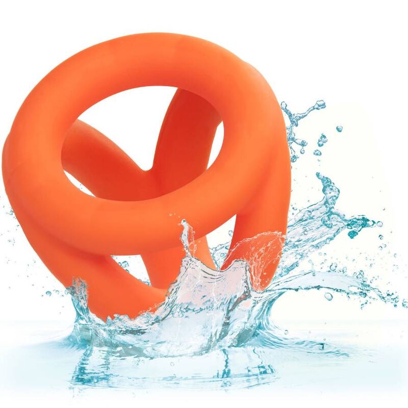 Calexotics Alpha Tri-Ring Orange | Niks.fi verkkokauppa
