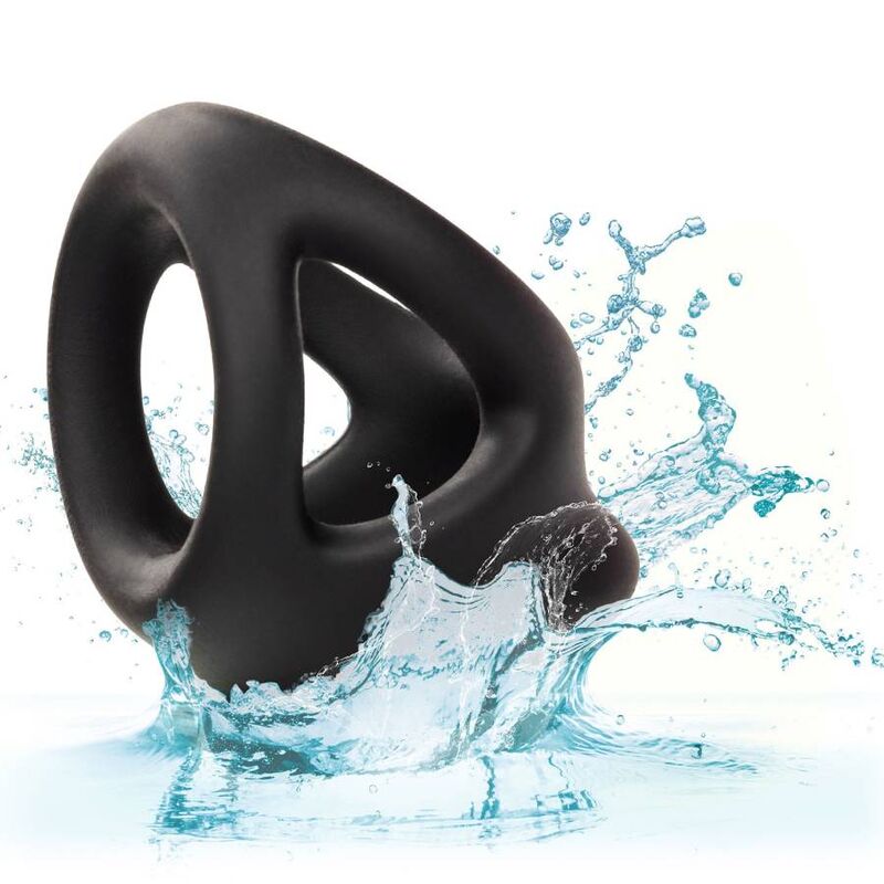 Calexotics Alpha Dual Cage Ring Black | Niks.fi verkkokauppa
