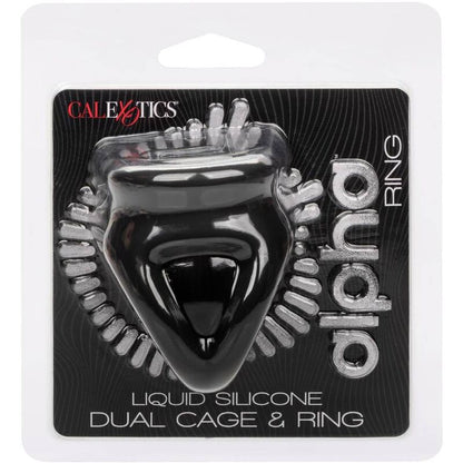 Calexotics Alpha Dual Cage Ring Black | Niks.fi verkkokauppa