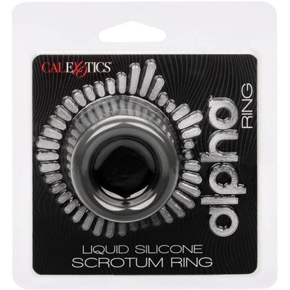 Calexotics Alpha Scrotum Stretching Ring Black | Niks.fi verkkokauppa