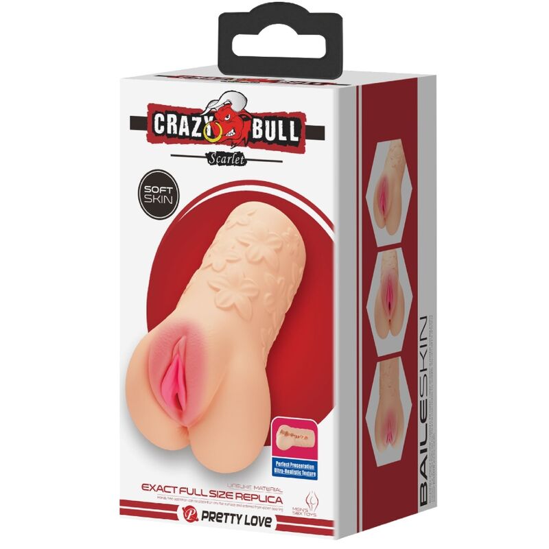 Crazy Bull Scarlet Vagina-Shaped Mastubador | Niks.fi verkkokauppa