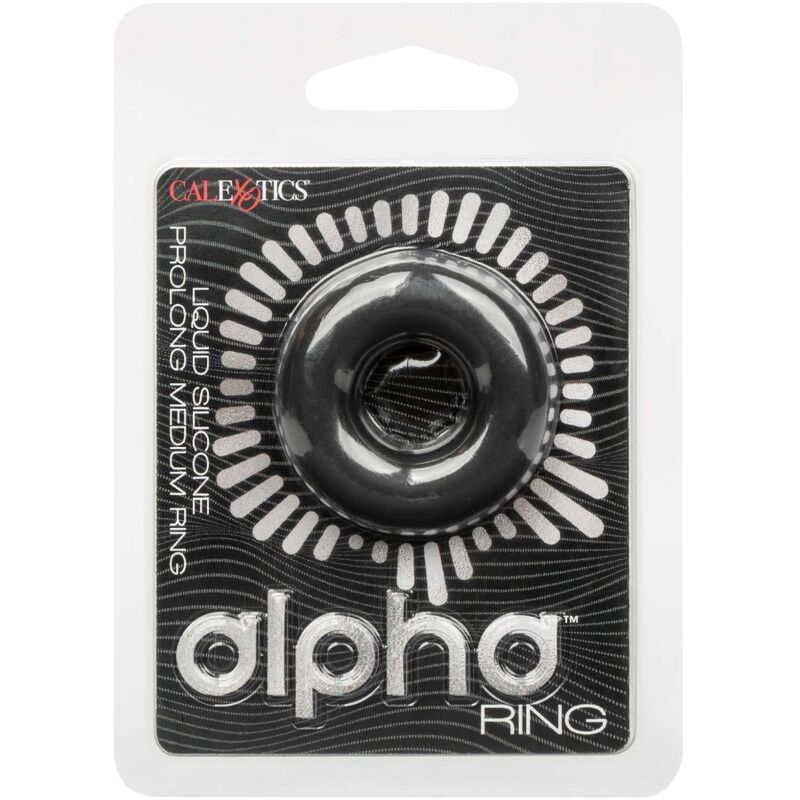 Calexotics Alpha Prolong Medium Ring Black | Niks.fi verkkokauppa
