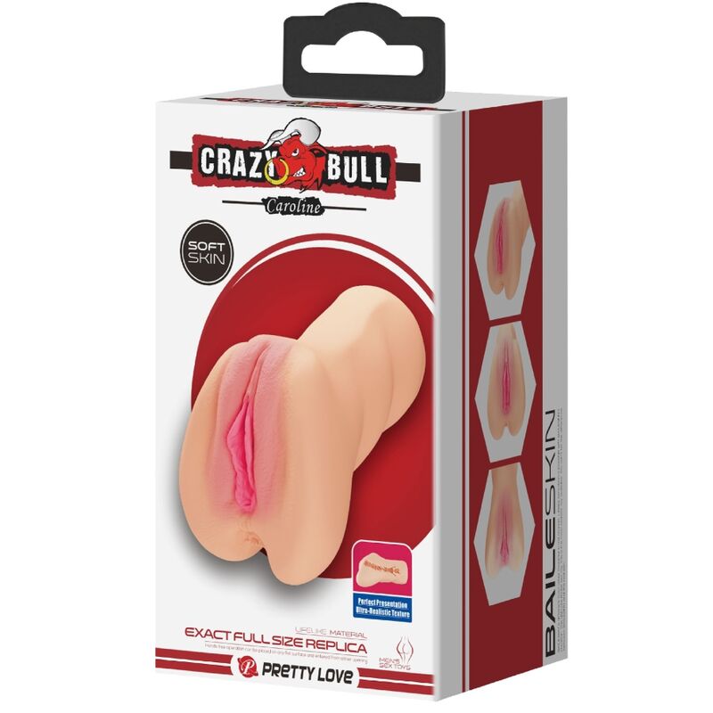 Crazy Bull Caroline Vagina-Shaped Mastubador | Niks.fi verkkokauppa