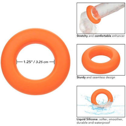 Calexotics Alpha Prolong Large Ring Orange | Niks.fi verkkokauppa