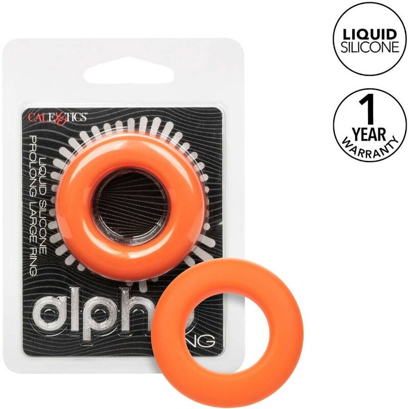Calexotics Alpha Prolong Large Ring Orange | Niks.fi verkkokauppa