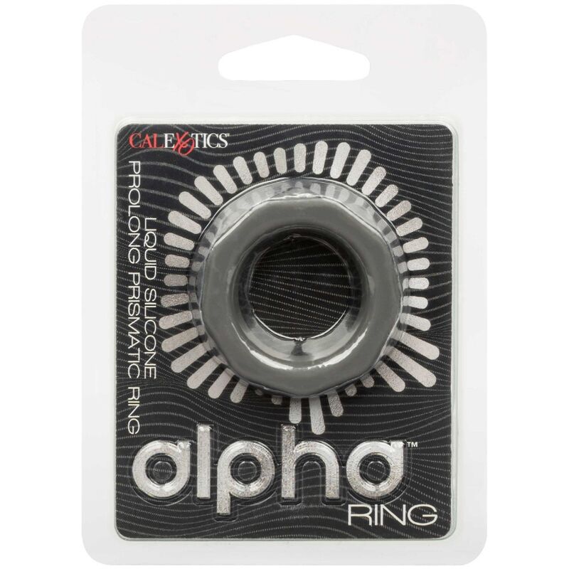 Calexotics Alpha Prolong Prismatic Ring Grey | Niks.fi verkkokauppa