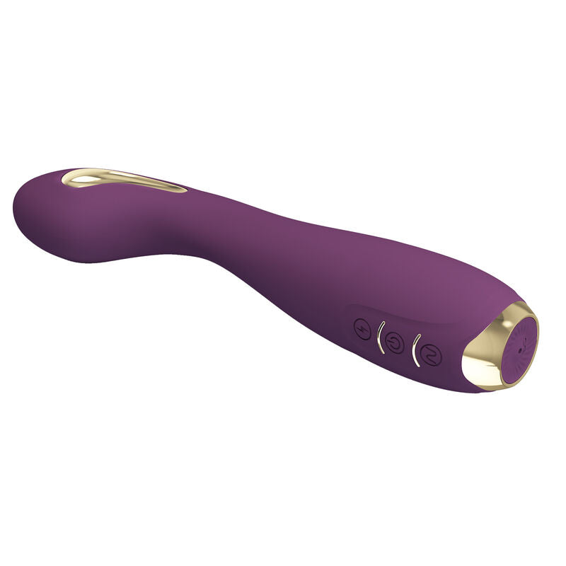 Pretty Love Hector Electroshock Vibrator By App Control Purple | Niks.fi verkkokauppa