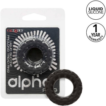 Calexotics Alpha Prolong Tread Ring Black | Niks.fi verkkokauppa
