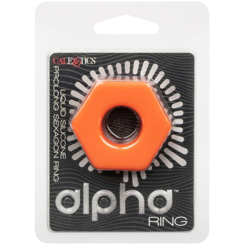 Calexotics Alpha Prolong Sexagon Ring Orange | Niks.fi verkkokauppa