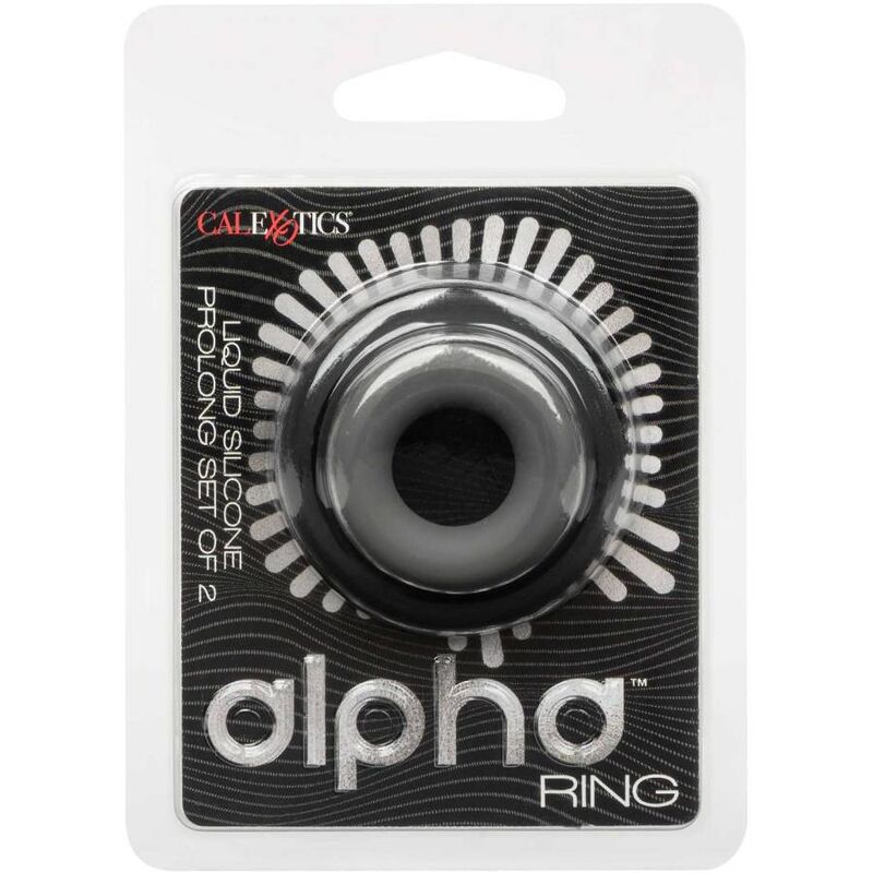 Calexotics Alpha Prolong Set Of 2 Ring Grey | Niks.fi verkkokauppa