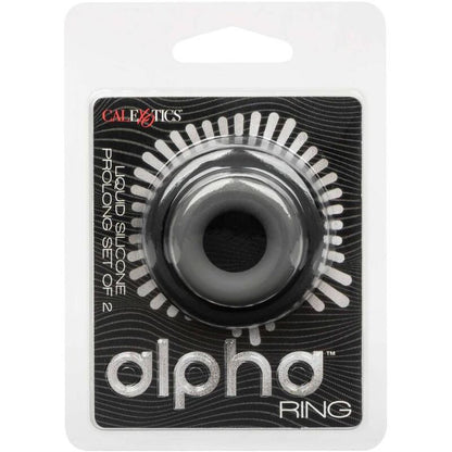 Calexotics Alpha Prolong Set Of 2 Ring Grey | Niks.fi verkkokauppa