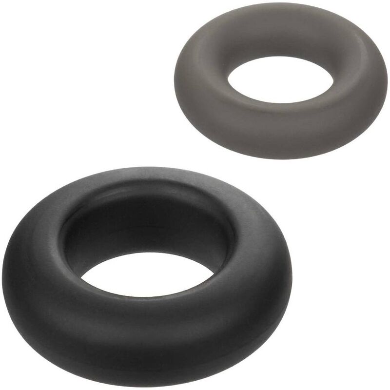 Calexotics Alpha Prolong Set Of 2 Ring Grey | Niks.fi verkkokauppa