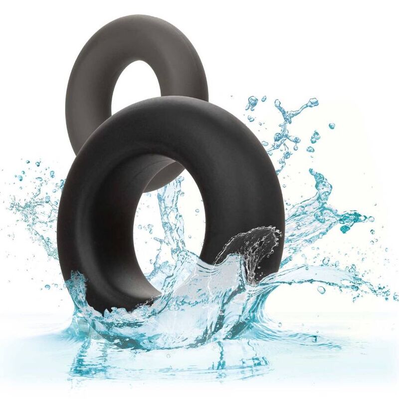 Calexotics Alpha Prolong Set Of 2 Ring Grey | Niks.fi verkkokauppa