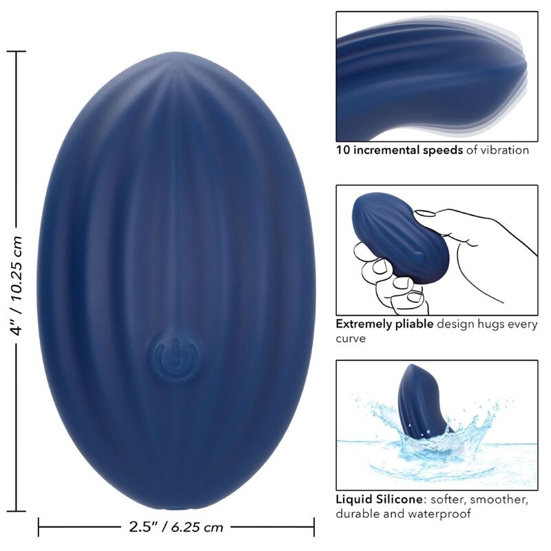 Calexotics Cashmere Velvet Curve Blue | Niks.fi verkkokauppa