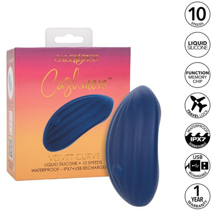 Calexotics Cashmere Velvet Curve Blue | Niks.fi verkkokauppa