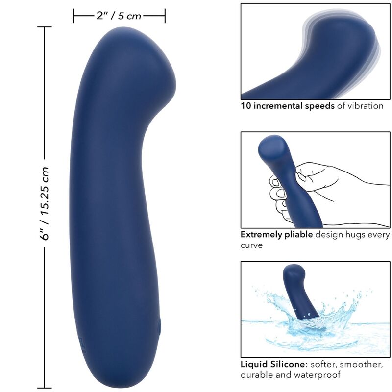 Calexotics Cashmere Satin G Blue | Niks.fi verkkokauppa
