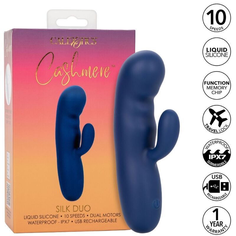 Calexotics Cashmere Silk Duo Blue | Niks.fi verkkokauppa