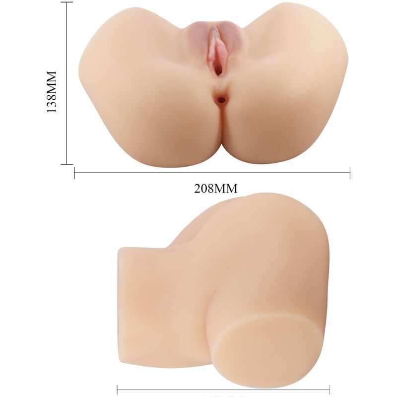 Crazy Bull Realistic Vagina And Anus Hailey Vibrator | Niks.fi verkkokauppa