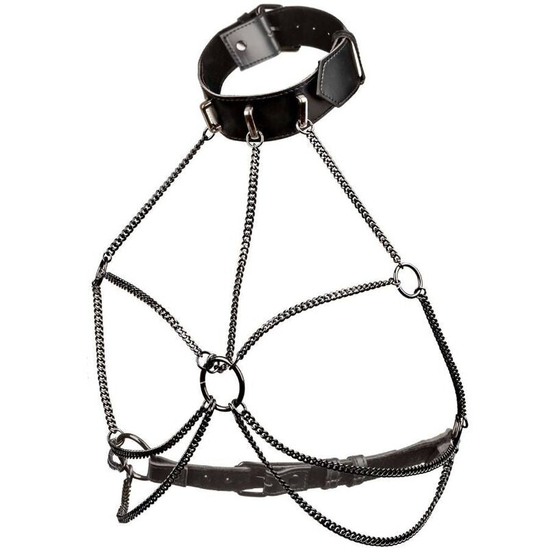 Calexotics Euphoria Multi Chain Collar Harness | Niks.fi verkkokauppa