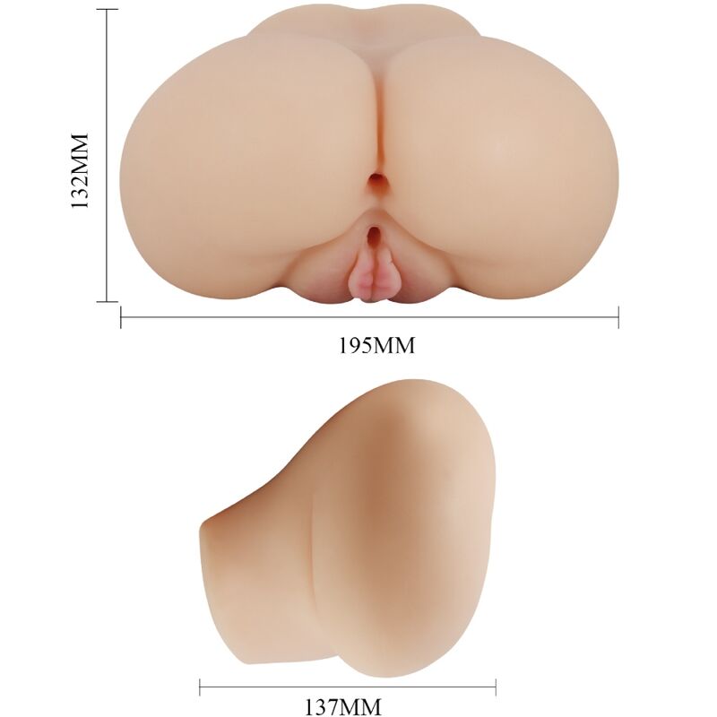 Crazy Bull Realistic Vagina And Anus Luna Vibrator | Niks.fi verkkokauppa
