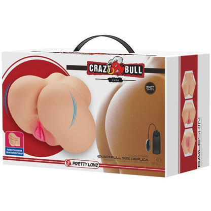 Crazy Bull Realistic Vagina And Anus Luna Vibrator | Niks.fi verkkokauppa