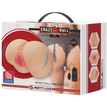 Crazy Bull Realistic Vagina And Anus Kylie Vibrator | Niks.fi verkkokauppa
