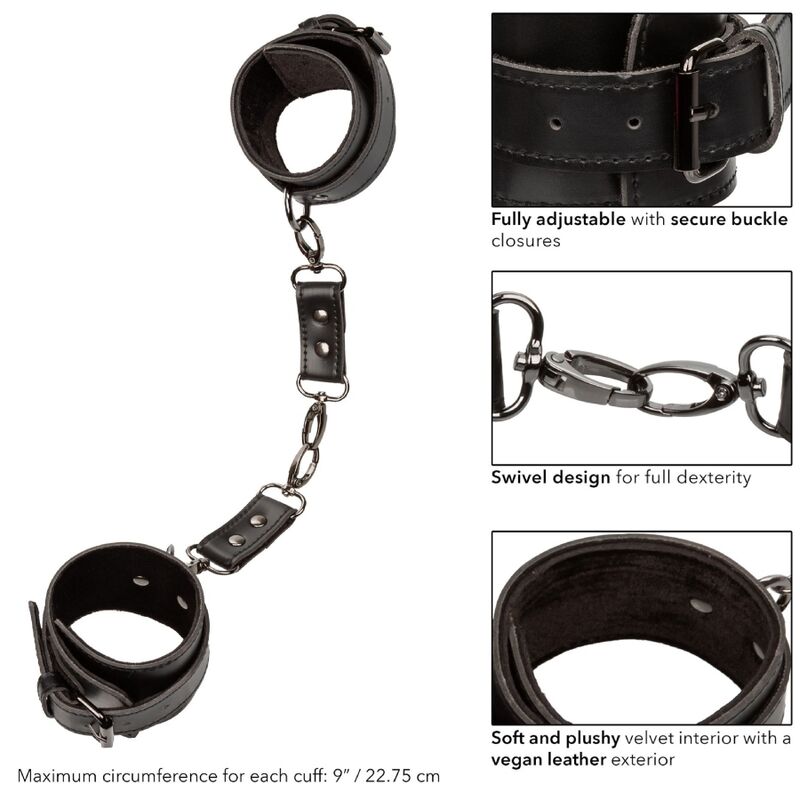 Calexotics Euphoria Hand Cuffs | Niks.fi verkkokauppa