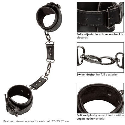Calexotics Euphoria Hand Cuffs | Niks.fi verkkokauppa