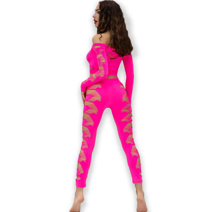 Chilirose Cr 4632 Top & Pant Fuchsia S/L | Niks.fi verkkokauppa