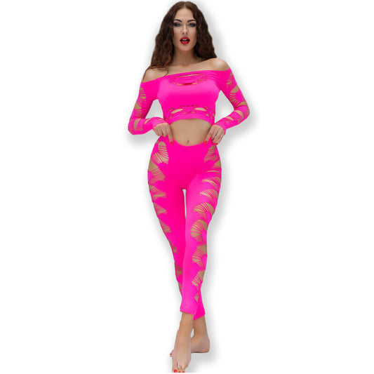 Chilirose Cr 4632 Top & Pant Fuchsia S/L | Niks.fi verkkokauppa