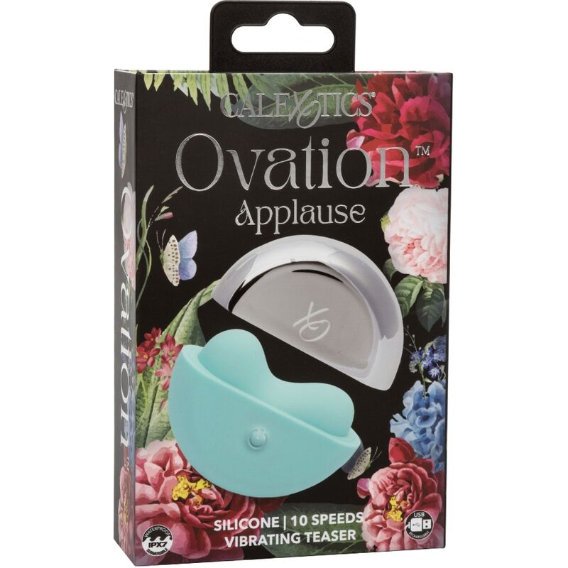 Calexotics Ovation Applause Stimulator Aqua Green | Niks.fi verkkokauppa