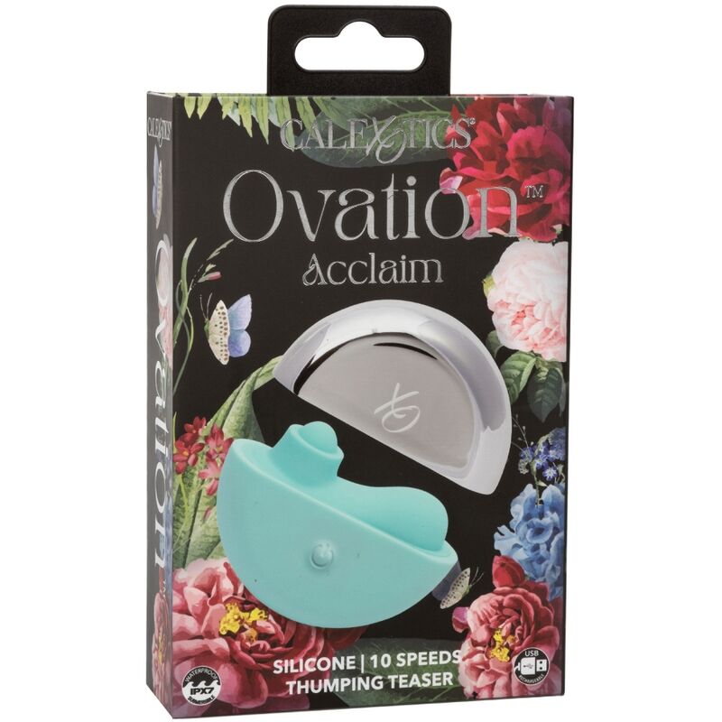 Calexotics Ovation Acclaim Stimulator Aqua Green | Niks.fi verkkokauppa