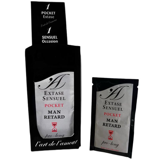 Extase Sensual Male Retardant Pocket 10 Ml | Niks.fi verkkokauppa