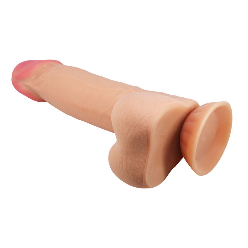 Pretty Love Sliding Skin Series Realistic Dildo With Sliding Skin Suction Cup 21.8 Cm | Niks.fi verkkokauppa