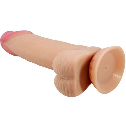 Pretty Love Sliding Skin Series Realistic Dildo With Sliding Skin Suction Cup 19.4 Cm | Niks.fi verkkokauppa