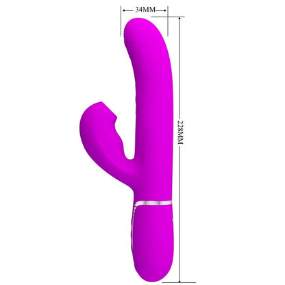 Perlita Monitoiminen 3 In 1 G-piste Vibraattori Violetti | Niks.fi verkkokauppa