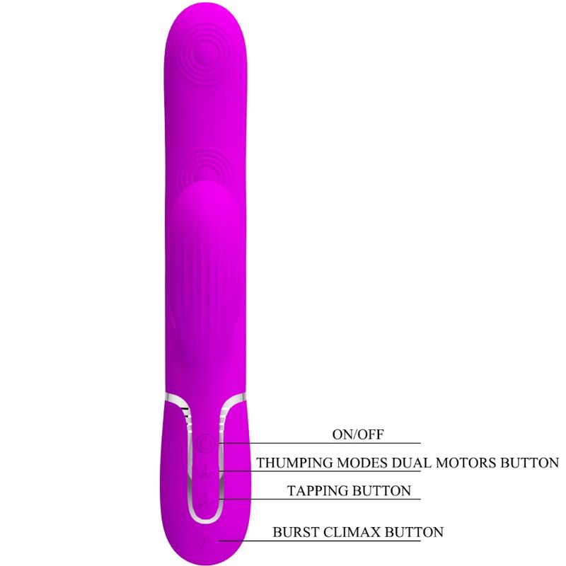 Perlita Monitoiminen 3 In 1 G-piste Vibraattori Violetti | Niks.fi verkkokauppa