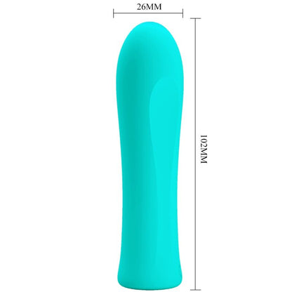Pretty Love Alfreda Super Power Vibrator Aqua Green | Niks.fi verkkokauppa
